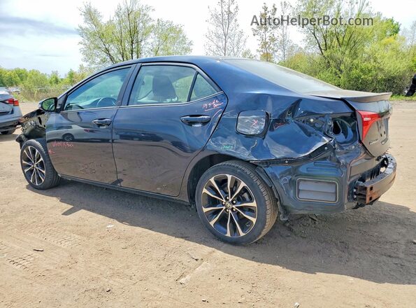 2T1BURHE8JC057104 2018 TOYOTA COROLLA Синий Задняя левая четверть