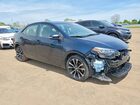 2018 Toyota Corolla Se Синий vin: 2T1BURHE8JC057104