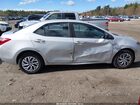 2018 Toyota Corolla Le Серебряный vin: 2T1BURHE8JC067275