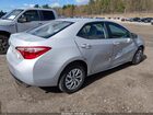 2018 Toyota Corolla Le Серебряный vin: 2T1BURHE8JC067275