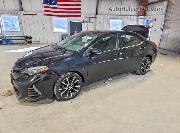 2T1BURHE8KC203499 2019 TOYOTA COROLLA Черный Передняя левая четверть