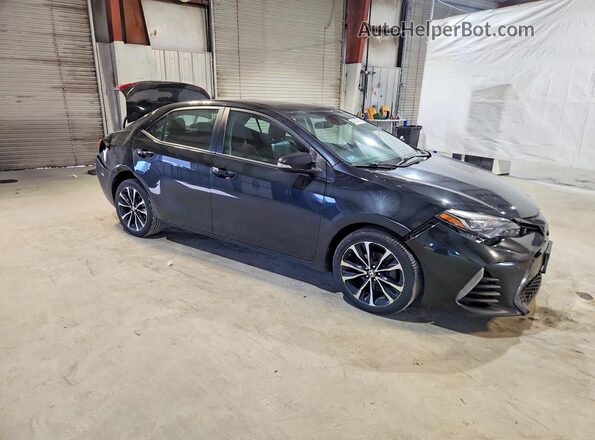 2T1BURHE8KC203499 2019 TOYOTA COROLLA Черный Передняя правая четверть