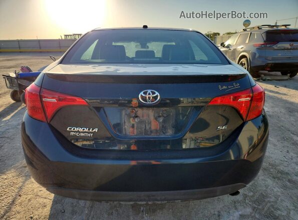 2T1BURHE8KC223526 2019 TOYOTA COROLLA Blue Widok z tyłu