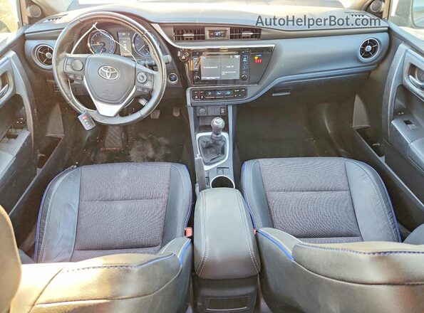 2T1BURHE8KC223526 2019 TOYOTA COROLLA Blue Widok deski rozdzielczej