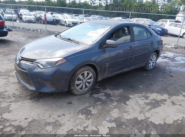 2T1BURHE9GC533708 2016 TOYOTA COROLLA Gray Передня ліва чверть