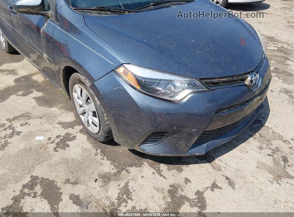 2T1BURHE9GC533708 2016 TOYOTA COROLLA Gray Вид спереду