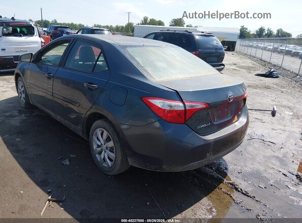 2T1BURHE9GC533708 2016 TOYOTA COROLLA Gray Задня ліва чверть