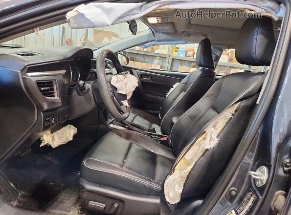 2T1BURHE9GC542148 2016 TOYOTA COROLLA Gray Widok wnętrza z przodu