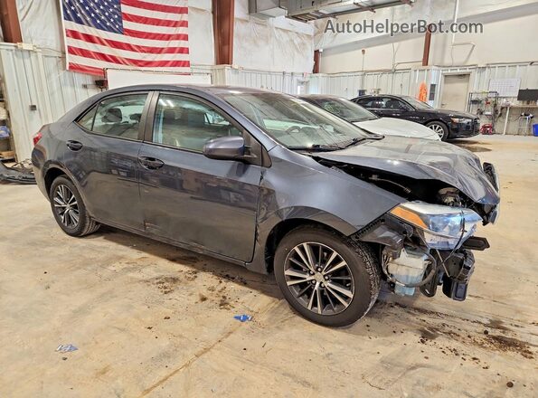 2T1BURHE9GC542148 2016 TOYOTA COROLLA Gray Przód prawy