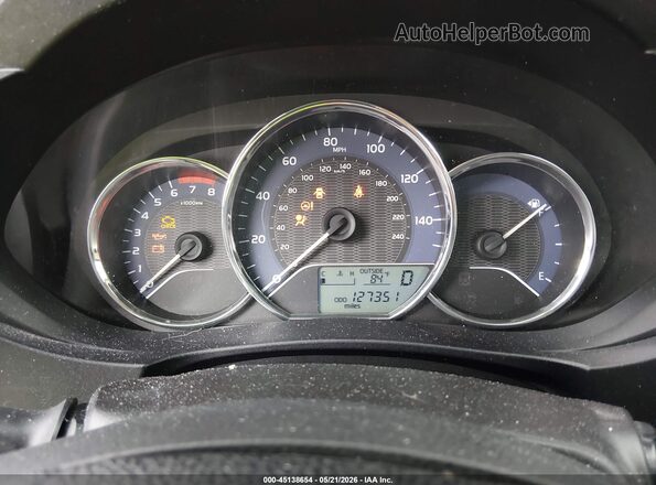 2T1BURHE9GC549777 2016 TOYOTA COROLLA Черный Вид задних сидений