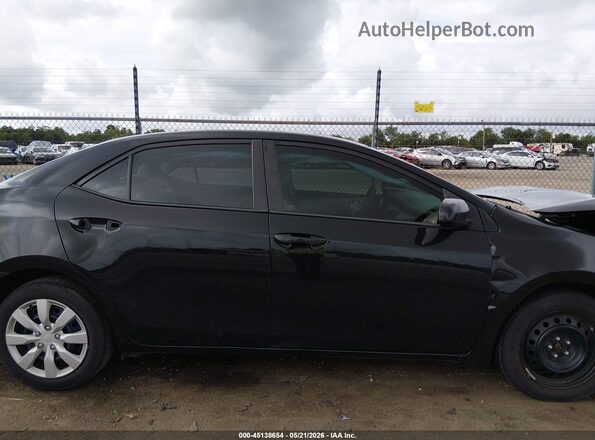 2T1BURHE9GC549777 2016 TOYOTA COROLLA Черный Вид задней части салона