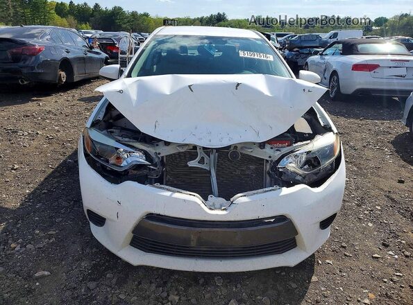 2T1BURHE9GC580964 2016 TOYOTA LL White Widok z przodu