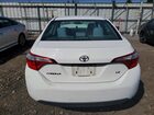 2016 Toyota Corolla Le White vin: 2T1BURHE9GC580964