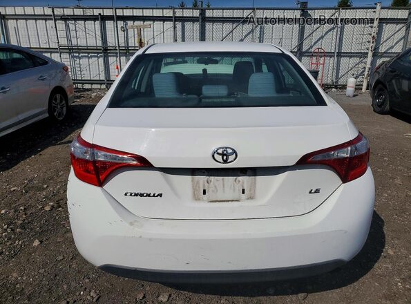2T1BURHE9GC580964 2016 TOYOTA LL White Widok z tyłu
