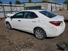 2016 Toyota Corolla Le White vin: 2T1BURHE9GC580964