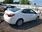2016 Toyota Corolla Le White vin: 2T1BURHE9GC580964