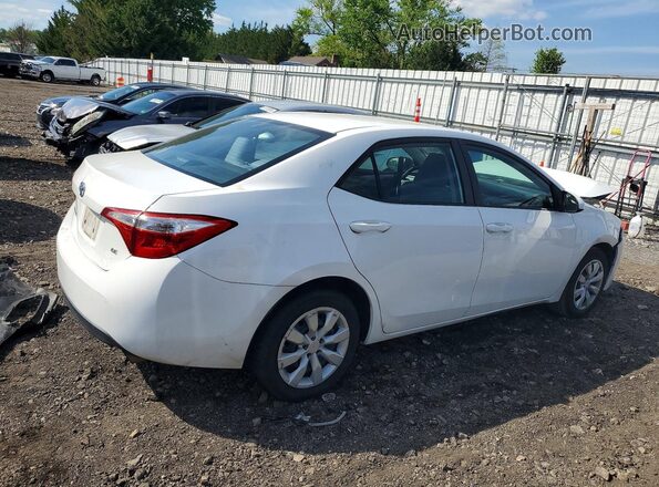 2T1BURHE9GC580964 2016 TOYOTA LL White Tył prawy