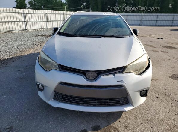 2T1BURHE9GC647532 2016 TOYOTA COROLLA Silver Widok z przodu