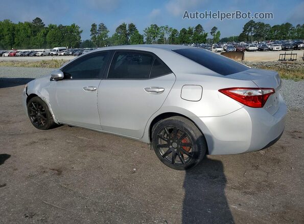 2T1BURHE9GC647532 2016 TOYOTA COROLLA Silver Tył lewy