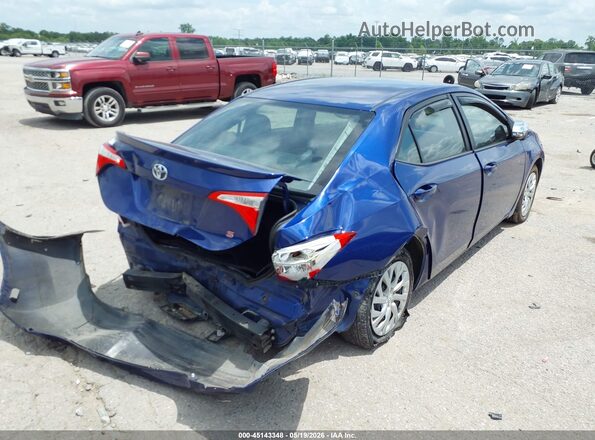 2T1BURHE9GC689540 2016 TOYOTA COROLLA Blue უკანა მარჯვენა