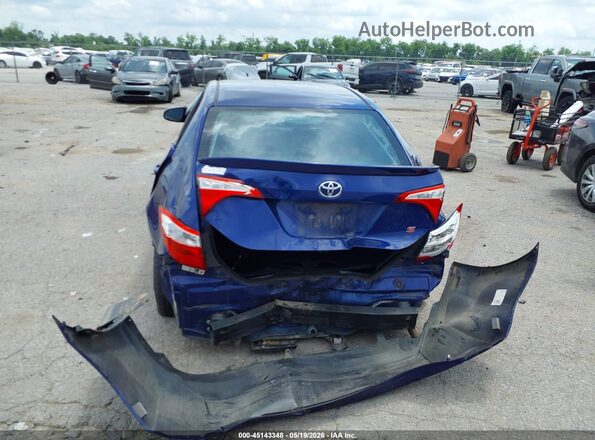 2T1BURHE9GC689540 2016 TOYOTA COROLLA Blue 