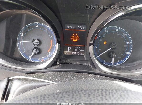 2T1BURHE9GC689540 2016 TOYOTA COROLLA Blue უკანა სავარძლების ხედი