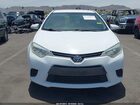 2016 Toyota Corolla Le White vin: 2T1BURHE9GC690655