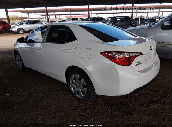 2T1BURHE9GC706241 2016 TOYOTA LL Белый Задняя левая четверть