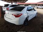 2016 Toyota Corolla Le Белый vin: 2T1BURHE9GC706241