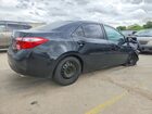 2016 Toyota Corolla L Black vin: 2T1BURHE9GC712296