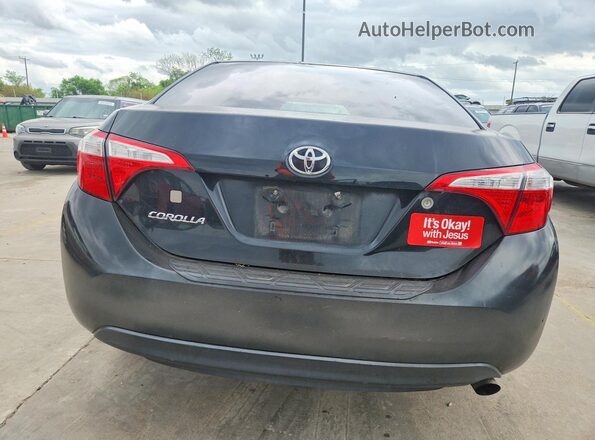 2T1BURHE9GC712296 2016 TOYOTA COROLLA Black Widok z tyłu
