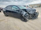 2016 Toyota Corolla L Black vin: 2T1BURHE9GC712296