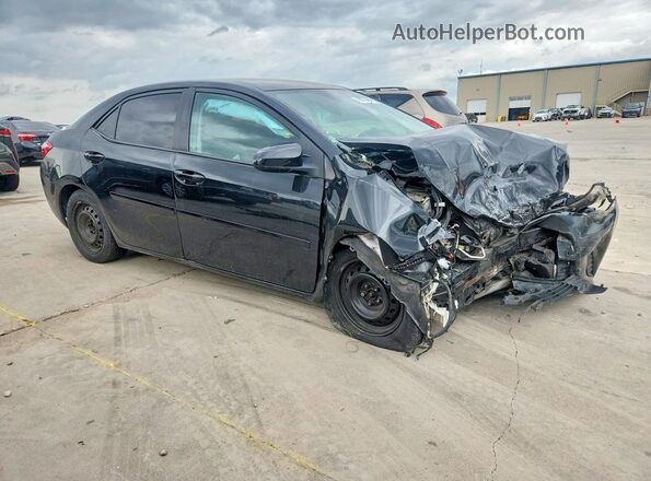 2T1BURHE9GC712296 2016 TOYOTA COROLLA Black Przód prawy