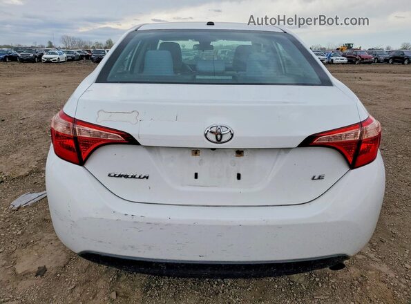 2T1BURHE9HC779353 2017 TOYOTA COROLLA White Widok z tyłu
