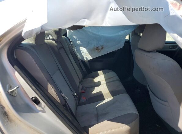 2T1BURHE9HC862720 2017 TOYOTA COROLLA Серебряный Вид задних сидений