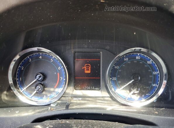 2T1BURHE9HC862720 2017 TOYOTA COROLLA Серебряный Вид щитка приборов