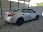 2017 Toyota Corolla Le Серебряный vin: 2T1BURHE9HC862720 Damage: Right Rear Wheel Cover, Missing, Replacement Required