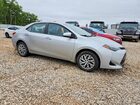 2017 Toyota Corolla Le Серебряный vin: 2T1BURHE9HC863589