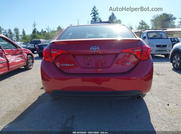 2T1BURHE9HC869618 2017 TOYOTA COROLLA Red 