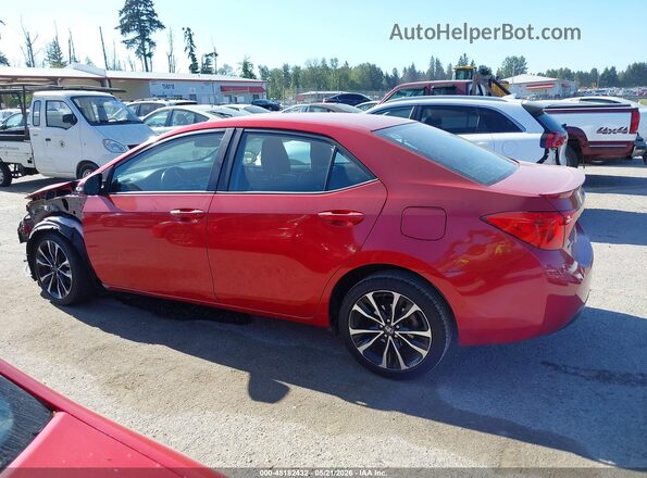 2T1BURHE9HC869618 2017 TOYOTA COROLLA Red 