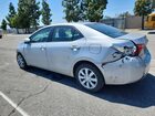 2018 Toyota Corolla Le Серебряный vin: 2T1BURHE9JC071433