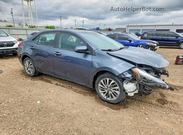 2T1BURHE9JC974651 2018 TOYOTA COROLLA Серый Передняя правая четверть