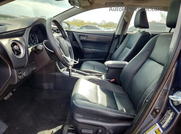 2T1BURHE9JC974651 2018 TOYOTA COROLLA Серый Вид салона спереди