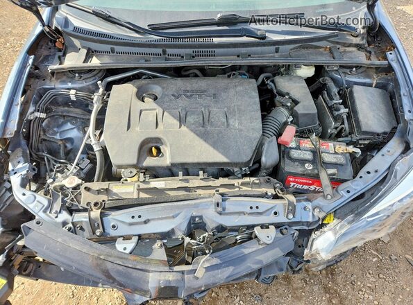 2T1BURHE9JC974651 2018 TOYOTA COROLLA Серый Вид задней части салона