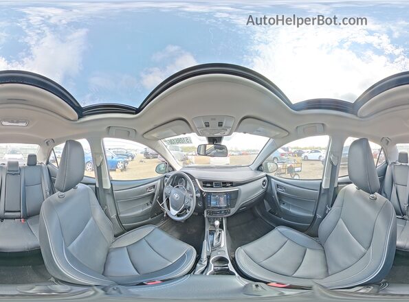 2T1BURHE9JC974651 2018 TOYOTA COROLLA Серый Панорамный вид салона 360°
