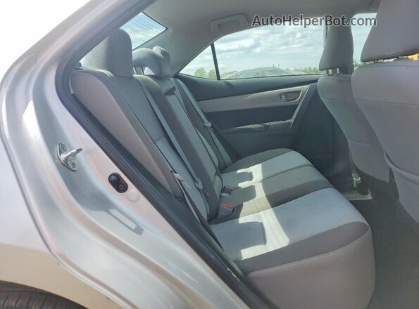 2T1BURHE9JC983561 2018 TOYOTA LL Серебряный Вид задних сидений