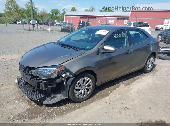 2T1BURHE9JC993958 2018 TOYOTA LL Серый Передняя левая четверть