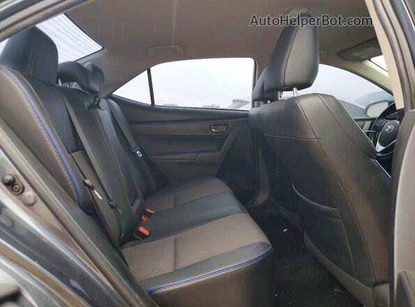 2T1BURHE9KC177902 2019 TOYOTA COROLLA Gray Vista de los asientos traseros