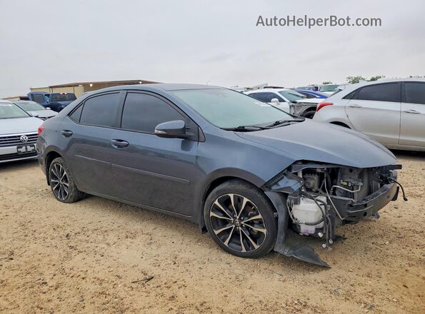 2T1BURHE9KC177902 2019 TOYOTA COROLLA Gray Delantero derecho