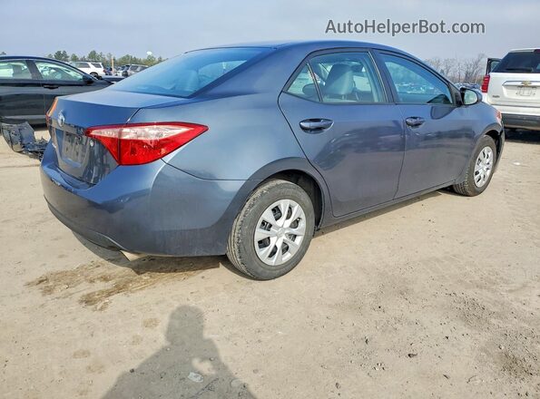 2T1BURHE9KC184882 2019 TOYOTA COROLLA Серый Задняя правая четверть